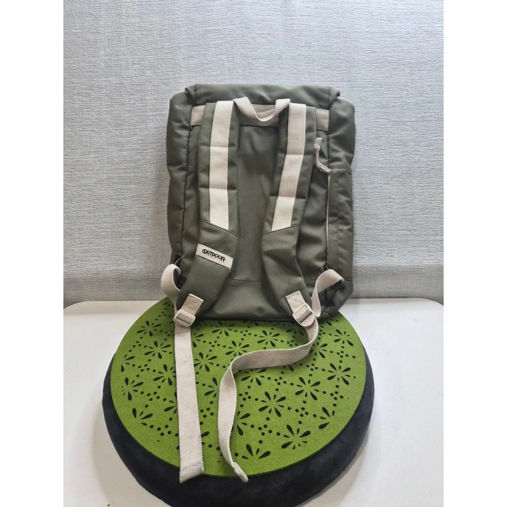 '73 Original by Outdoor Products Travel Drawstring Backpack Unisex Olive Green
